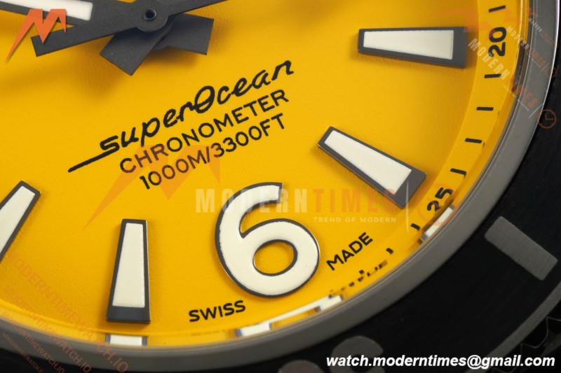 Breitling - Superocean Special 44mm Ceramic SS/RU Yelw/Stk/Num TF V2 A2824
