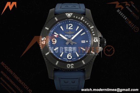 Breitling - Superocean Special 46mm Ceramic DLC/RU Blue/Stk/Num TF V2 A2824