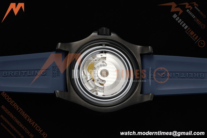 Breitling - Superocean Special 46mm Ceramic DLC/RU Blue/Stk/Num TF V2 A2824