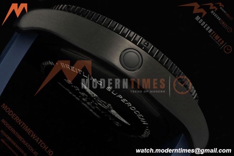 Breitling - Superocean Special 46mm Ceramic DLC/RU Blue/Stk/Num TF V2 A2824