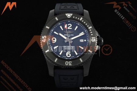 Breitling - Superocean Special 46mm Ceramic DLC/RU Blk/Stk/Num TF V2 A2824