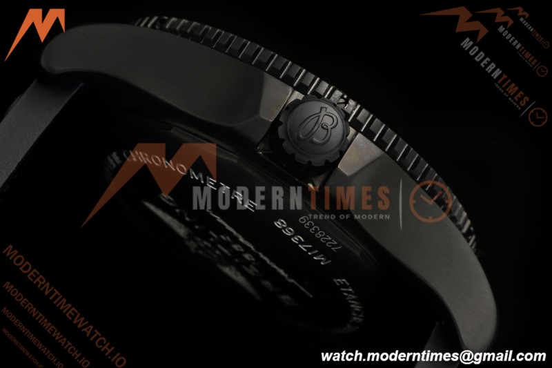 Breitling - Superocean Special 46mm Ceramic DLC/RU Blk/Stk/Num TF V2 A2824