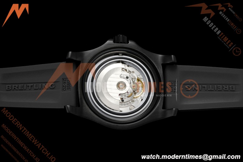 Breitling - Superocean Special 46mm Ceramic DLC/RU Blk/Stk/Num TF V2 A2824