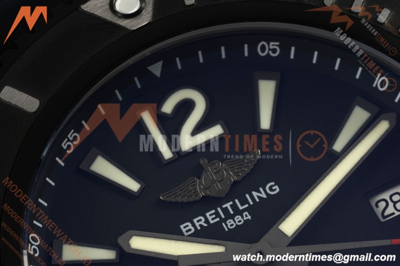 Breitling - Superocean Special 46mm Ceramic DLC/RU Blk/Stk/Num TF V2 A2824