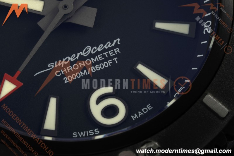 Breitling - Superocean Special 46mm Ceramic DLC/RU Blk/Stk/Num TF V2 A2824