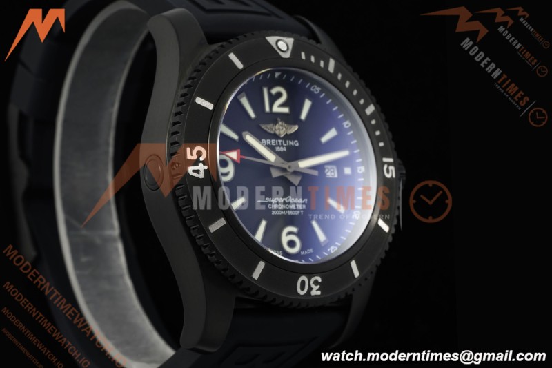 Breitling - Superocean Special 46mm Ceramic DLC/RU Blk/Stk/Num TF V2 A2824