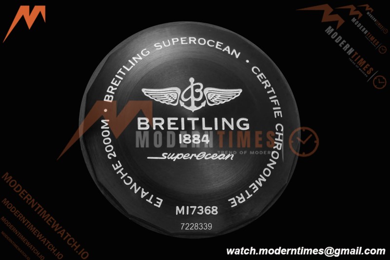 Breitling - Superocean Special 46mm Ceramic DLC/RU Yelw/Stk/Num TF V2 A2824