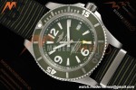 Breitling - Superocean Special 44mm Ceramic SS/NY Grn/Stk/Num TF V2 A2824