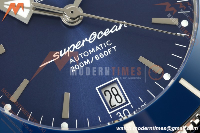 Breitling - Superocean Heritage B20 Automatic 42mm SS/RU Blue BLF A2824 | 브라이틀링 - 슈퍼오션 헤리티지 B20 오토매틱 42mm SS/RU 블루 BLF A2824