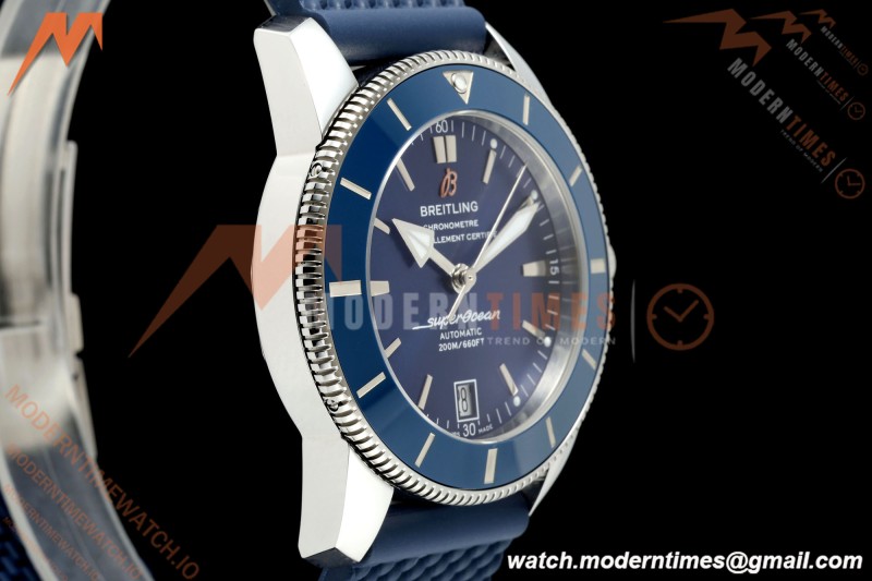 Breitling - Superocean Heritage B20 Automatic 42mm SS/RU Blue BLF A2824 | 브라이틀링 - 슈퍼오션 헤리티지 B20 오토매틱 42mm SS/RU 블루 BLF A2824