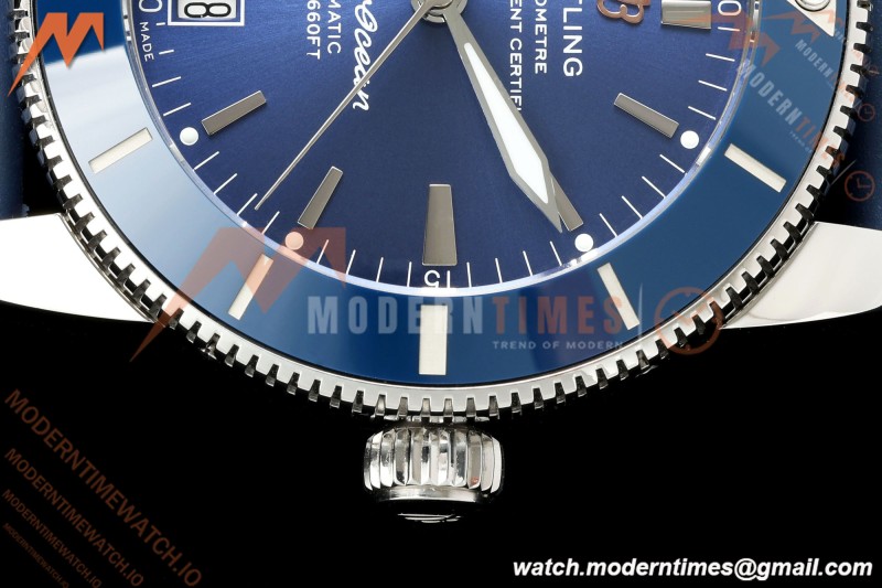 Breitling - Superocean Heritage B20 Automatic 42mm SS/RU Blue BLF A2824 | 브라이틀링 - 슈퍼오션 헤리티지 B20 오토매틱 42mm SS/RU 블루 BLF A2824