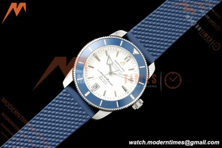 Breitling - Superocean Heritage B20 Automatic 42mm SS/RU White BLF A2824 | 브라이틀링 - 슈퍼오션 헤리티지 B20 오토매틱 42mm SS/RU 화이트 BLF A2824