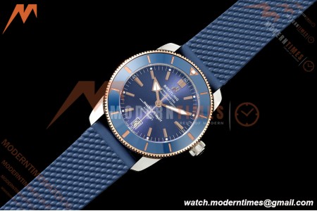 Breitling - Superocean Heritage B20 Automatic 42mm SS/RG/RU Blue BLF A2824