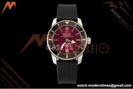 Breitling - Superocean Heritage B20 Automatic 42mm SS/RG/RU Red BLF A2824