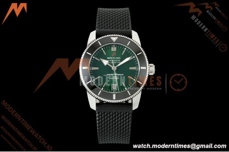 Breitling - Superocean Heritage B20 Automatic 42mm SS/RU Green BLF A2824