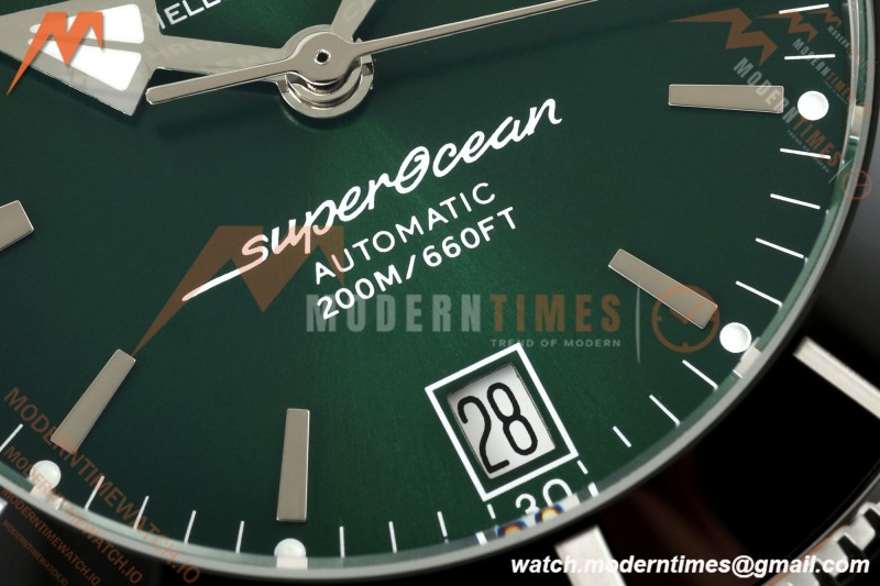 Breitling - Superocean Heritage B20 Automatic 42mm SS/RU Green BLF A2824 | 브라이틀링 - 슈퍼오션 헤리티지 B20 오토매틱 42mm SS/RU 그린 BLF A2824