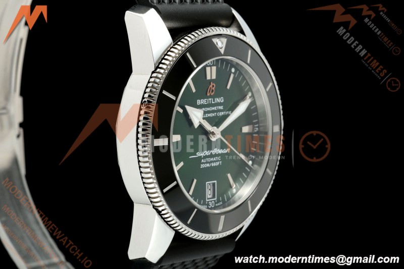 Breitling - Superocean Heritage B20 Automatic 42mm SS/RU Green BLF A2824 | 브라이틀링 - 슈퍼오션 헤리티지 B20 오토매틱 42mm SS/RU 그린 BLF A2824