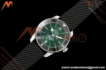 Breitling - Superocean Heritage B20 Automatic 42mm SS/RU Green BLF A2824