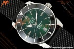 Breitling - Superocean Heritage B20 Automatic 42mm SS/RU Green BLF A2824 | 브라이틀링 - 슈퍼오션 헤리티지 B20 오토매틱 42mm SS/RU 그린 BLF A2824