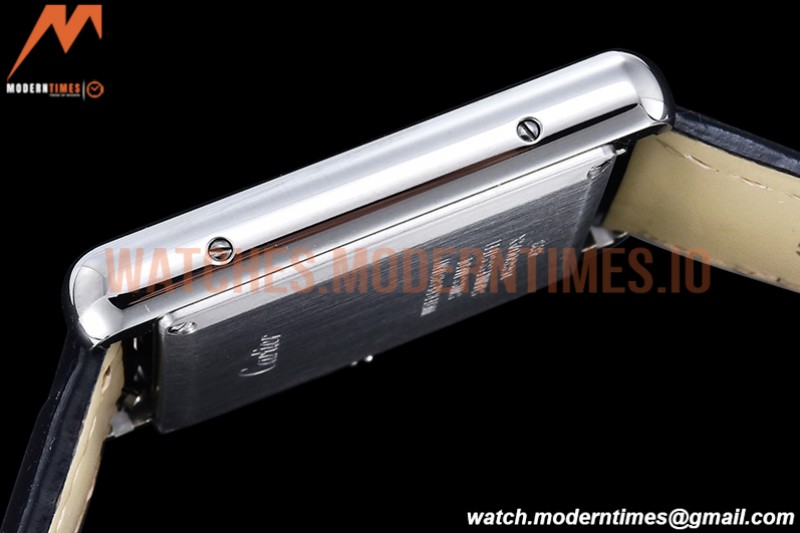 Cartier - Cartier Tank Must SS/LE Black Swiss Qtz DRF