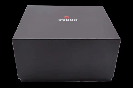 Tudor - Black Wooden Watch Box Set Top 1:1 Quality with Booklet and Card