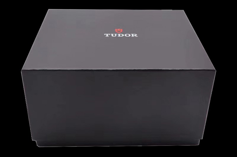 Tudor - Black Wooden Watch Box Set Top 1:1 Quality with Booklet and Card