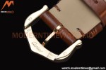 Cartier - Cartier Tank Louis Cartier Ladies YG/LE Silver AF Swiss Qtz