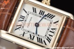 Cartier - Cartier Tank Louis Cartier Ladies YG/LE Silver AF Swiss Qtz