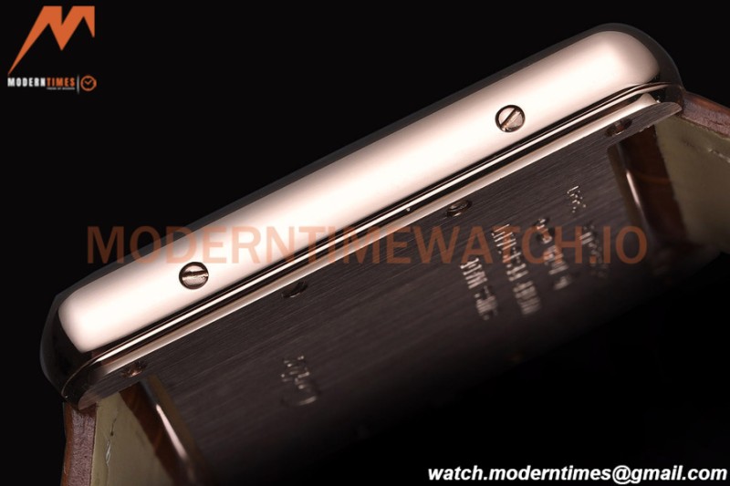 Cartier - Cartier Tank Louis Cartier Large Size RG/LE Silver AF Swiss Qtz