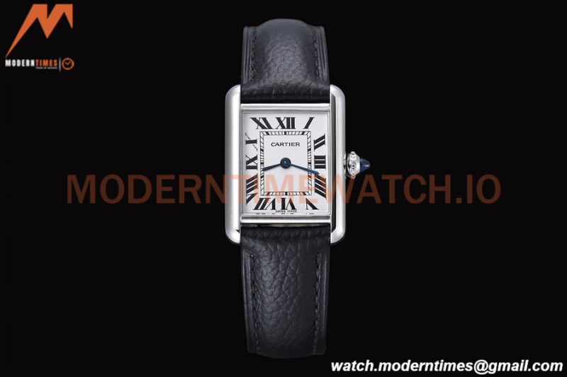 Cartier - Cartier Tank Must Cartier Ladies SS/LE White AF Swiss Qtz