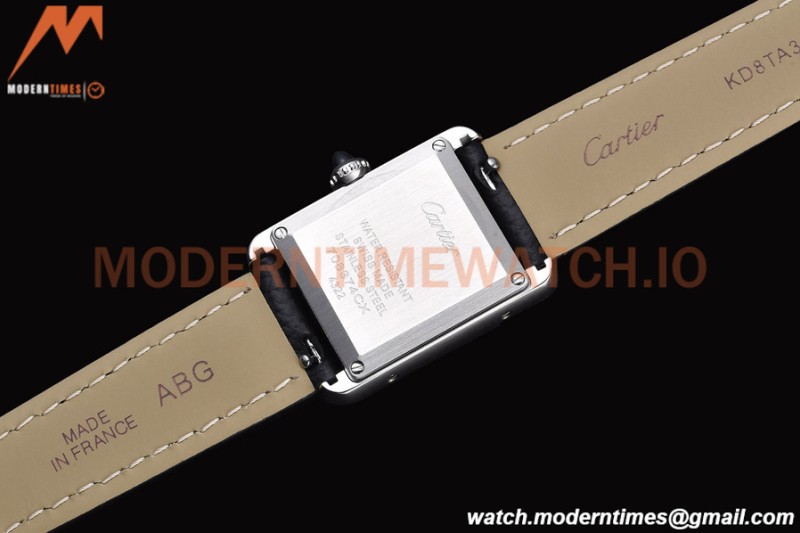 Cartier - Cartier Tank Must Cartier Ladies SS/LE White AF Swiss Qtz