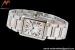Cartier - Tank Must De Cartier 316F SS/SS White AF Swiss Quartz