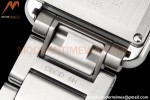Cartier - Tank Must De Cartier 316F SS/SS White AF Swiss Quartz