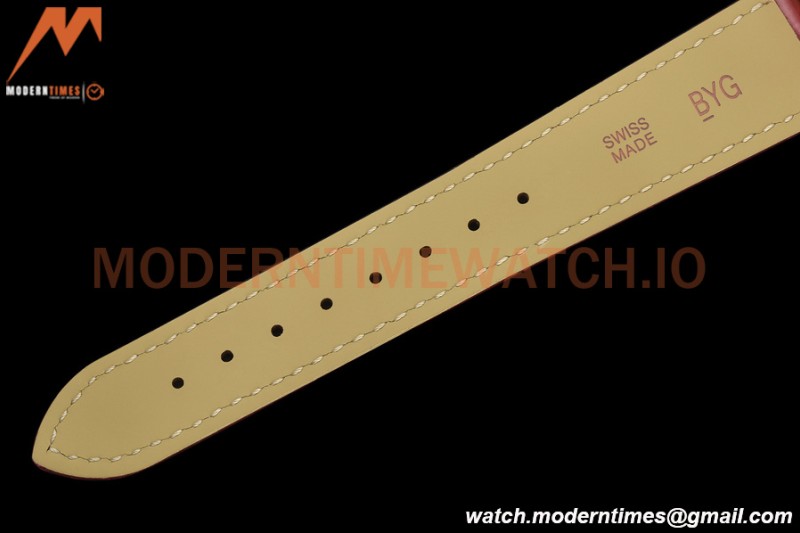 Cartier - Tank Must De Cartier Medium YG/LE Red DRF Swiss Qtz