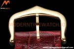 Cartier - Tank Must De Cartier Medium YG/LE Red DRF Swiss Qtz