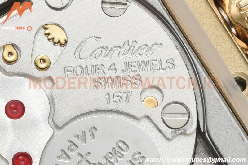 Cartier - Tank Must De Cartier Medium YG/LE Red DRF Swiss Qtz