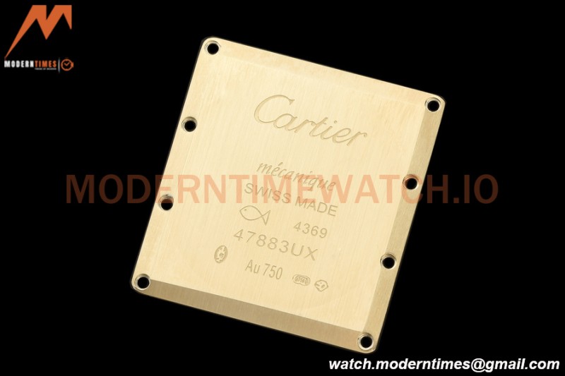 Cartier - Tank Must De Cartier Medium YG/LE Red DRF Swiss Qtz