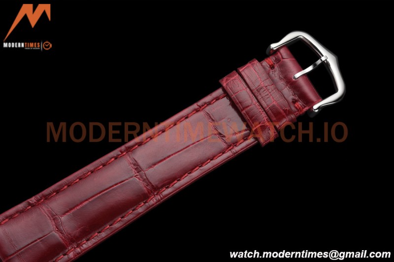 Cartier - Tank Must De Cartier Medium SS/LE Red DRF Swiss Qtz