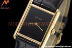 Cartier - Tank Must De Cartier Medium YG/LE Black DRF Swiss Qtz