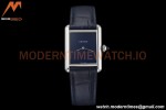 Cartier - Tank Must De Cartier Medium SS/LE Blue DRF Swiss Qtz
