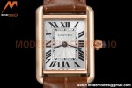 Cartier - Tank Louis Ladies 22mm RG/LE White AF Swiss Qtz