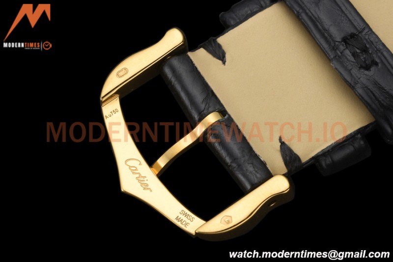 Cartier - Tank Solo Midsize 24.4mm YG/LE White AF Swiss Qtz