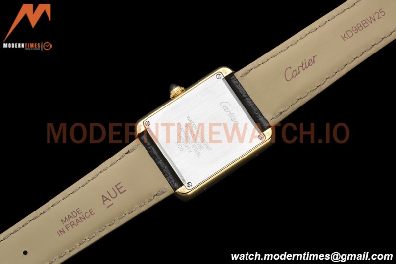 Cartier - Tank Solo Midsize 24.4mm YG/LE White AF Swiss Qtz