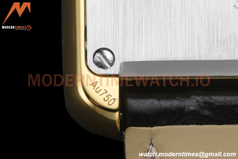 Cartier - Tank Solo Midsize 24.4mm YG/LE White AF Swiss Qtz