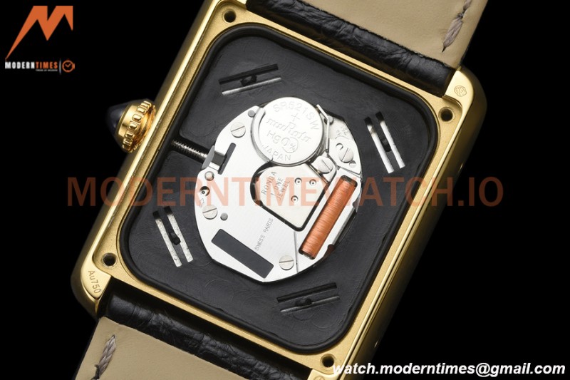 Cartier - Tank Solo Midsize 24.4mm YG/LE White AF Swiss Qtz