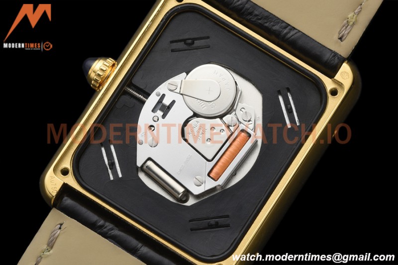 Cartier - Tank Solo Large Size 27mm YG/LE White AF Swiss Qtz