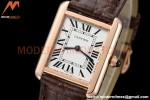 Cartier - Tank Solo Midsize 24.4mm RG/LE White DRF Swiss Qtz