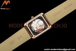 Cartier - Tank Solo Midsize 24.4mm RG/LE White DRF Swiss Qtz