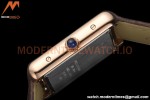 Cartier - Tank Solo Midsize 24.4mm RG/LE White DRF Swiss Qtz