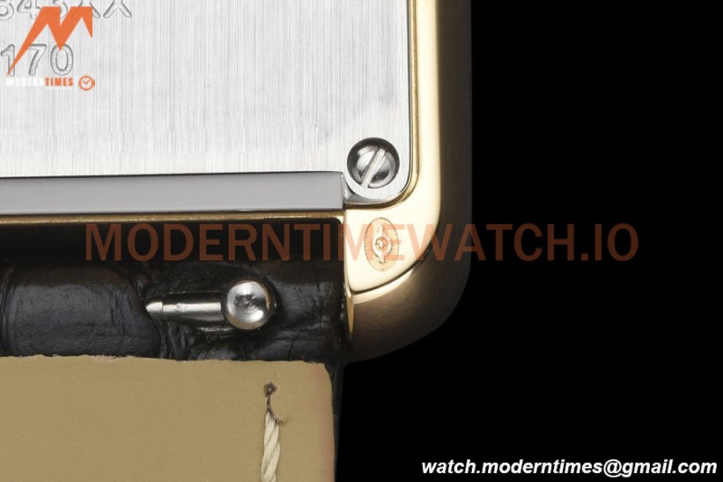 Cartier - Tank Solo Midsize 24.4mm YG/LE White DRF Swiss Qtz